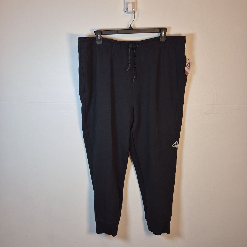 Reebok Men's Element Slim Fit Jogger Sweatpants Size 3X Black Lot Of 2